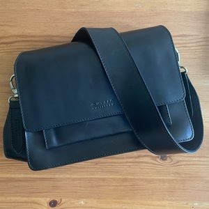 O My Bag Amsterdam Harper Black Leather Bag